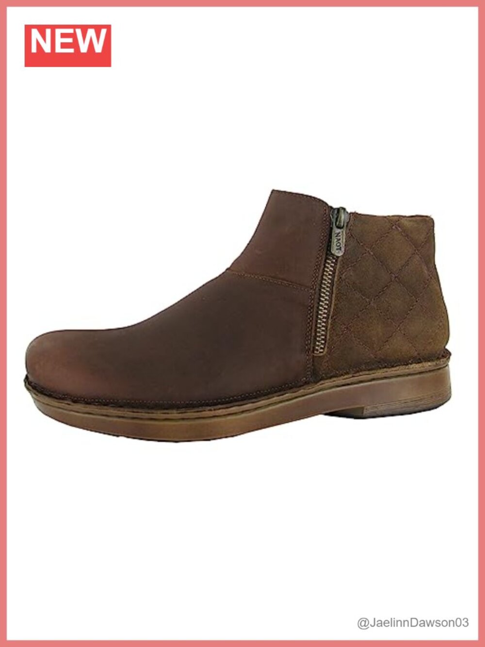 Women's Sintra Ankle Bootie Leather Zip Comfort Slip-Resistant